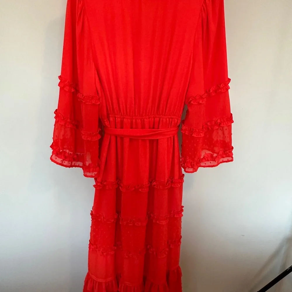 Alexis X Target Orange Ruffle Dress - Picture 12 of 12